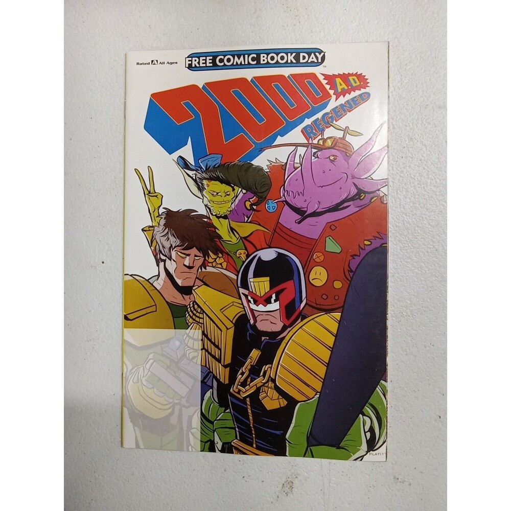 2000 AD Regened #1, NM, FCBD, Judge Dredd, 2018